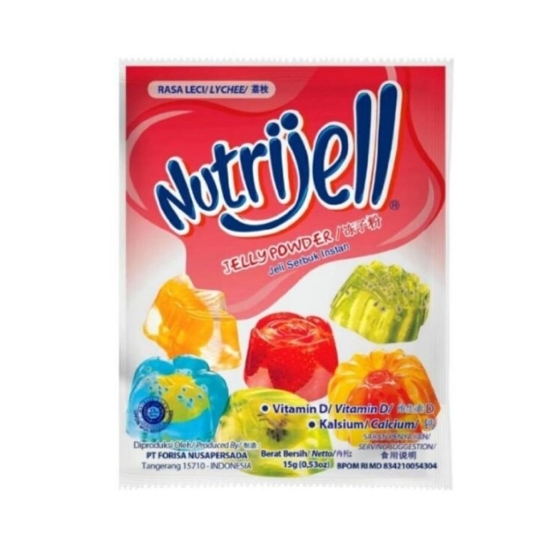 

° Nutrijell Jelly Powder Rasa Leci 15gr