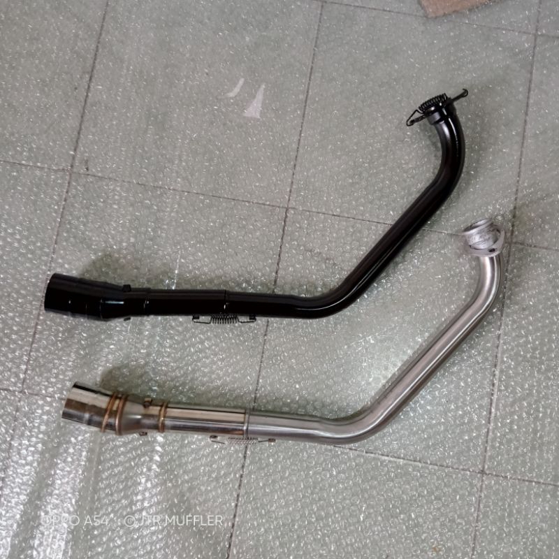 leher leheran knalpot underbelly Xsr 155 R15 v2 v3 v4 gsx r150 xabre 150 inlet 50mm