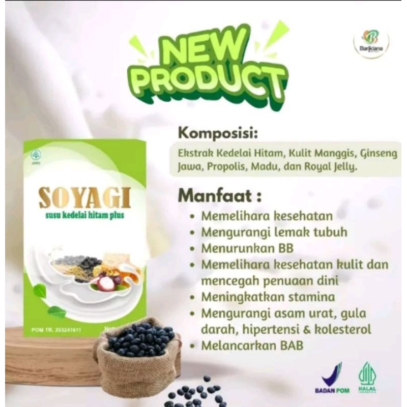 

soyagi susu kedelai hitam Plus Herbal