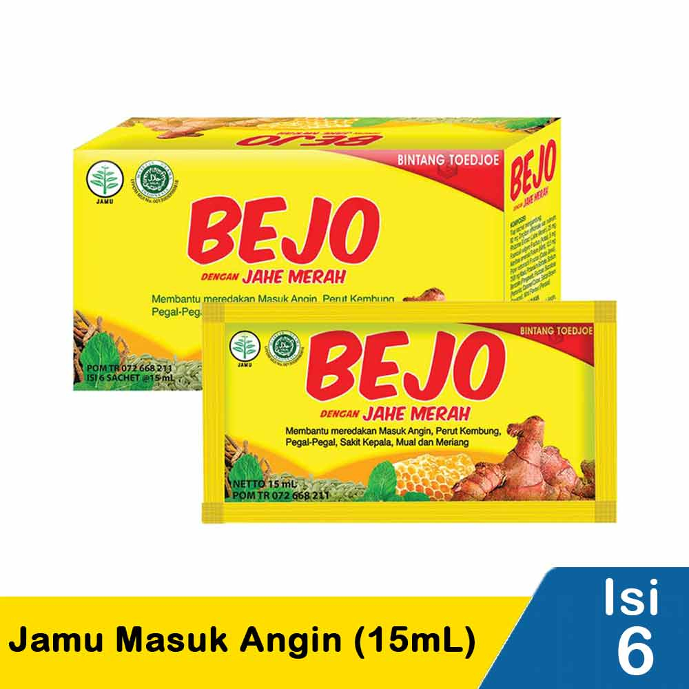 

Bintang Toedjoe Jamu Masuk Angin 6X15ml Cari Toko yang Menjual