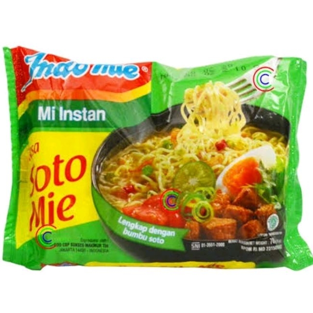 

Indomie Soto Mie Kuah 75Gr 1Pcs/Eceran