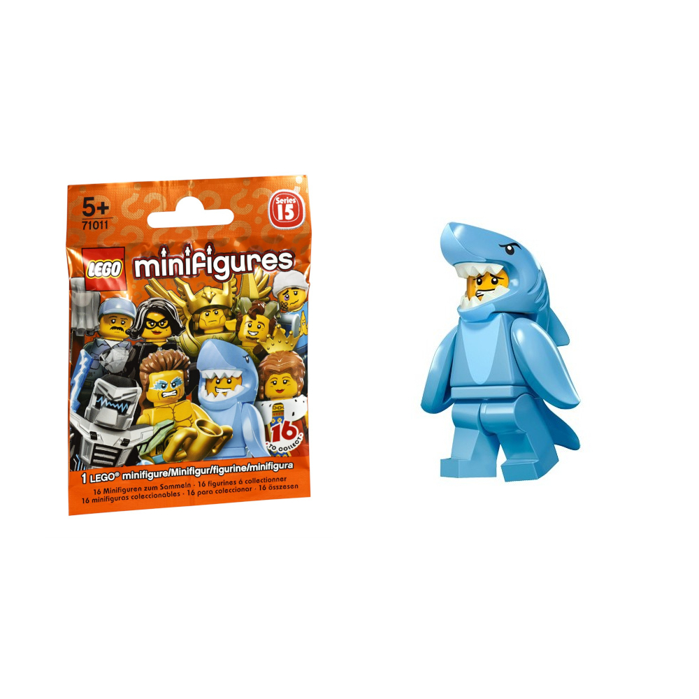 [LEGO] Minifigure Series 15 - Shark Suit Guy (MISP)