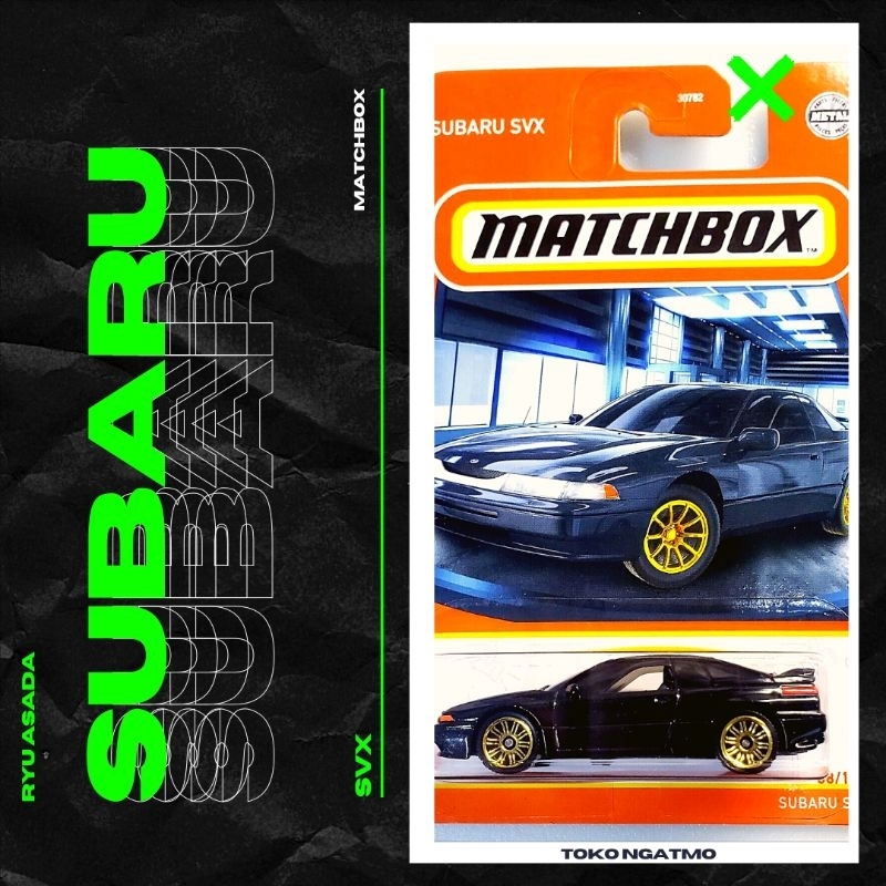 Matchbox Subaru SVX Ryu asada