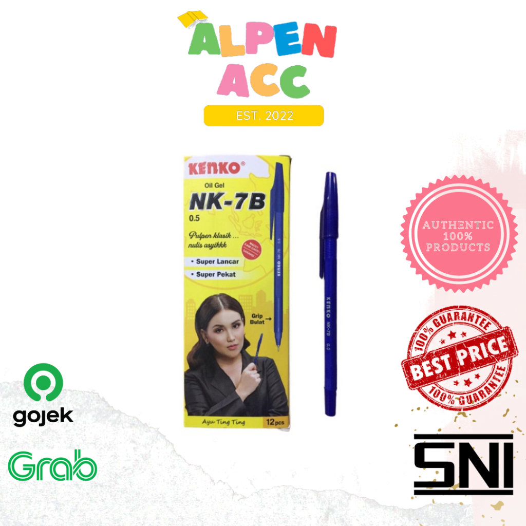

KENKO Ball Pen / Pulpen / Pena Kenko NK-7B 1 pcs