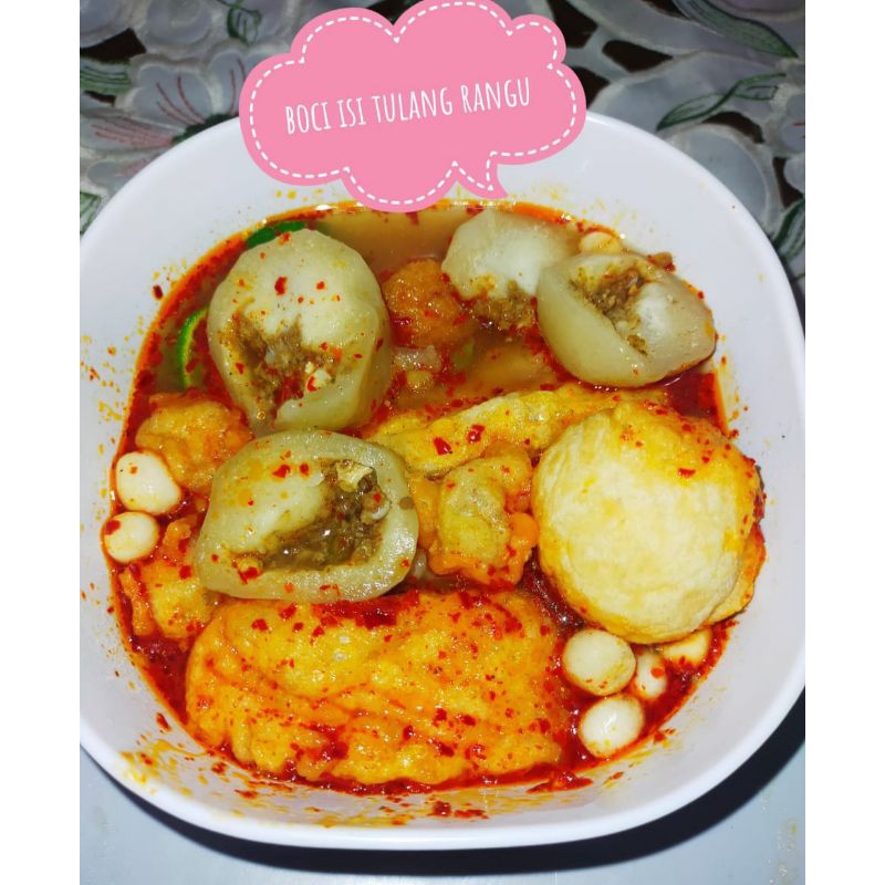 

Bakso aci varian : tulang rangu