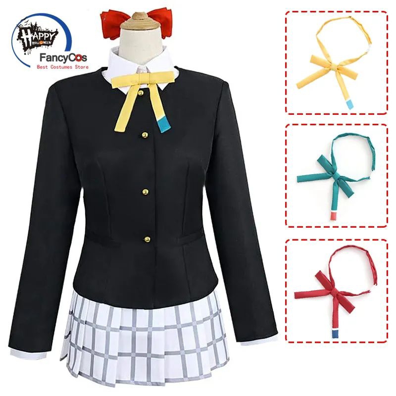 Nijigasaki Dasi Sekolah Uniform Tie Cosplay Costume