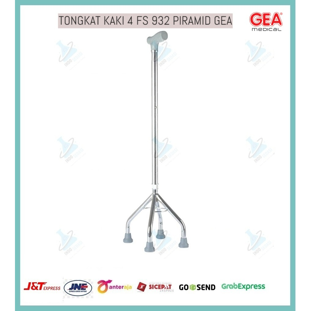 Tongkat Kaki 4 GEA | Stick Kaki 4 Pyramid FS 932 | GEA