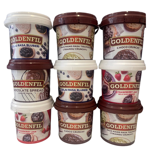

Selai Goldenfill Cokelat / Strawberry / blueberry 1kg
