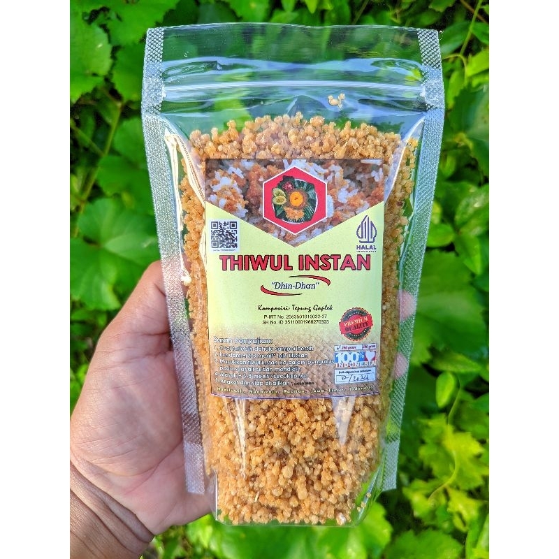 

THIWUL INSTAN ORIGINAL KUNING PREMIUM ( tiwul singkong ) 250 gram