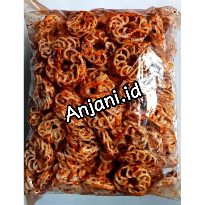 

Korzaln Seblak Kering Kerupuk Pedo Pedas Daun Jeruk 500 Gram