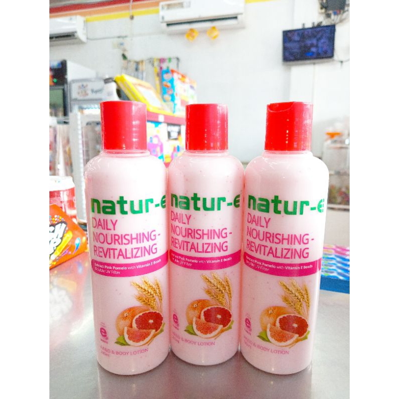 HAND & BODY LOTION NATUR-E HERBAL PINK 245ML