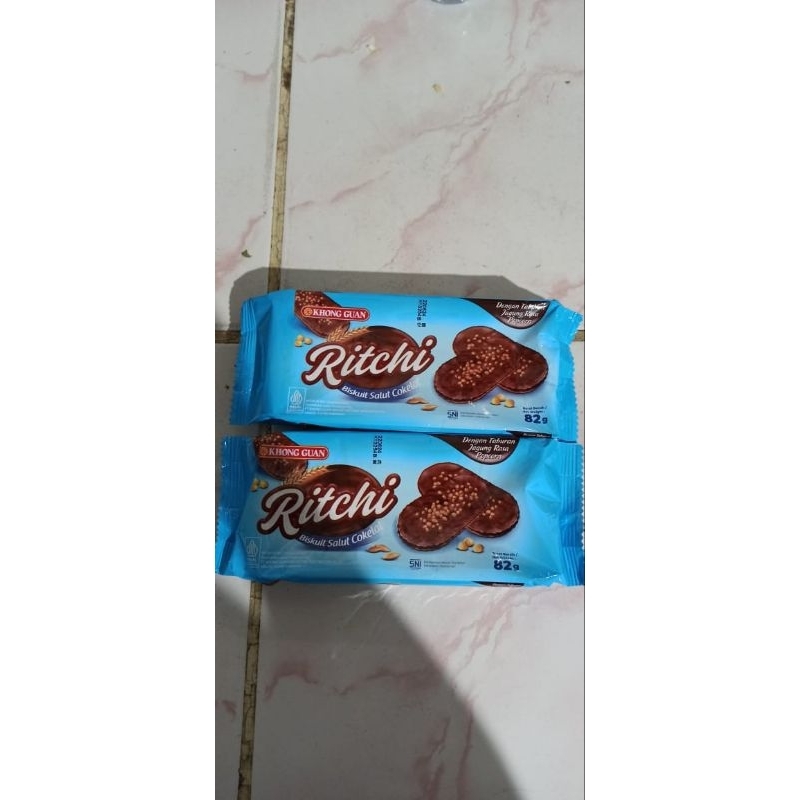 

Biskuit Salut Coklat Ritchi/Kemasan eceran ya