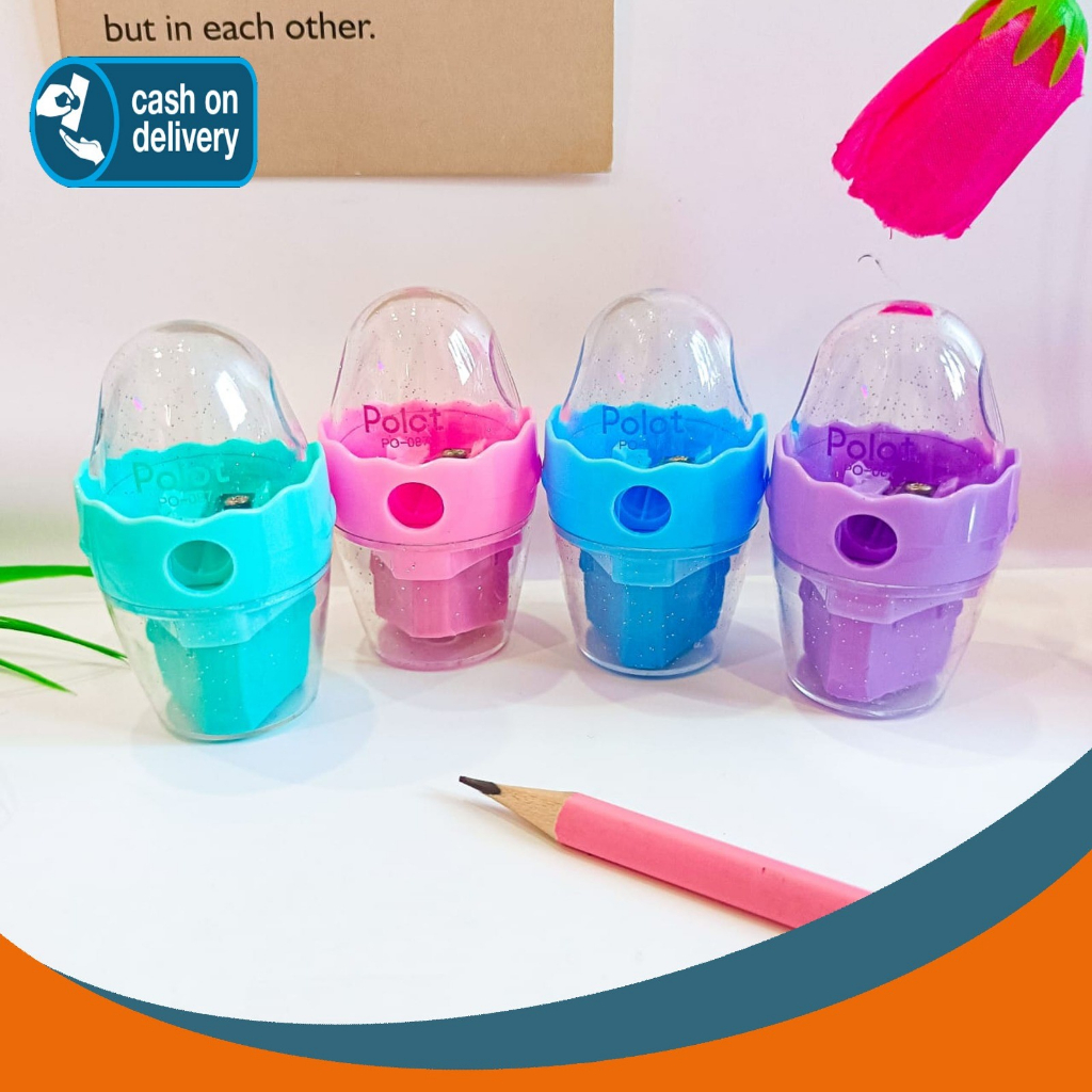 

RAUTAN 2 IN 1 PENGHAPUS POLOT ALAT-ALAT SEKOLAH AESTHETIC KOREA ERASER SHARPERNER UNIK TERMURAH TERJANGKAU