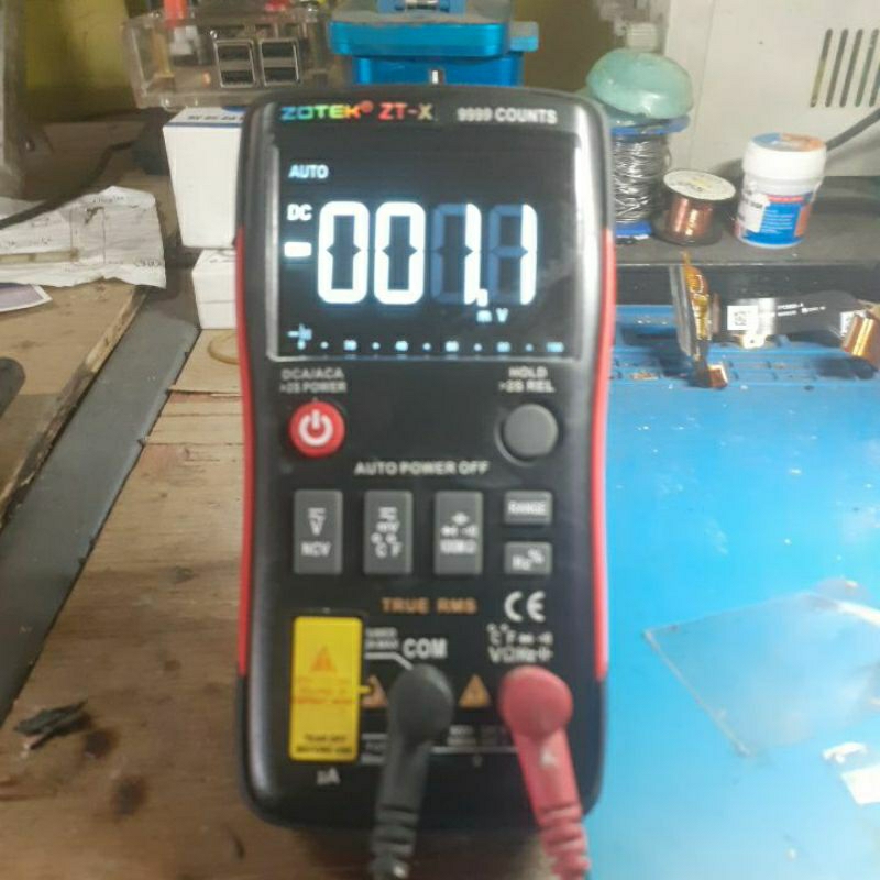 Digital multitester ZOTEX ZT-X 9999Count second