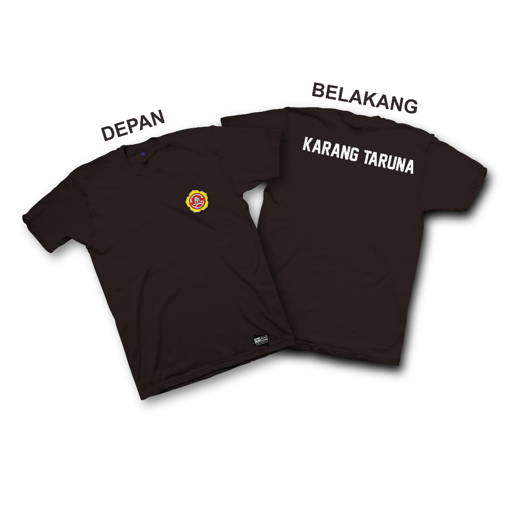 Kaos/T-Shirt Karang Taruna/Kaos Tulisan Belakang Karang Taruna