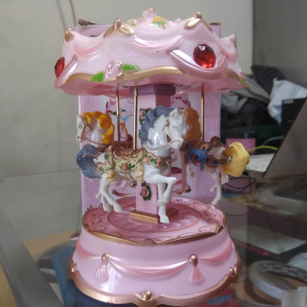 MUSIC BOX CAROUSEL KOTAK MUSIK