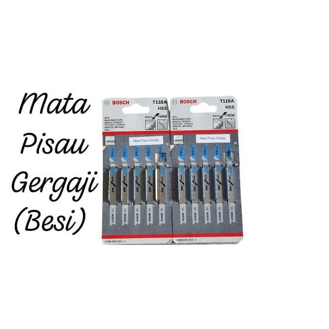 Mata pisau gergaji jigsaw besi Bosch