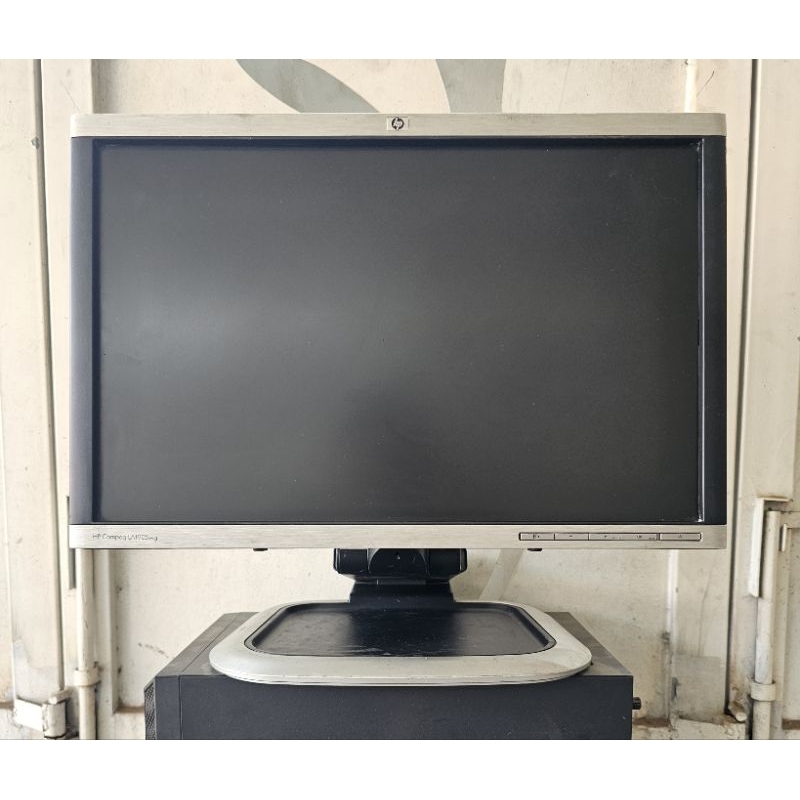 MONITOR LCD 19 INCH WIDESCREEN KAKI UNIVERSAL TANPA KABEL MURAH LEBAY