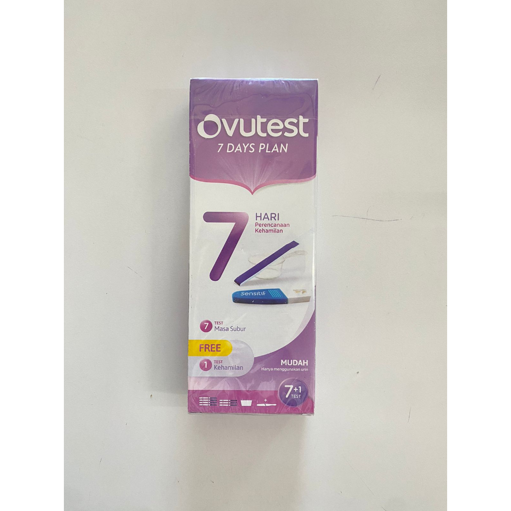 OVUTEST 7 DAYS PLAN ISI 1 BOX 7+1 TEST