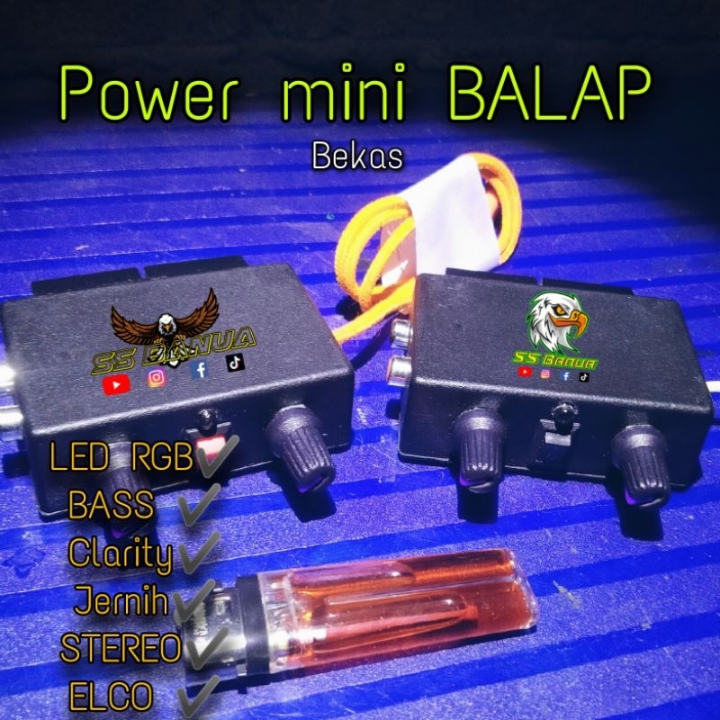 Ampli mini , Power mini BALAP (bekas) Kit PAM 8403