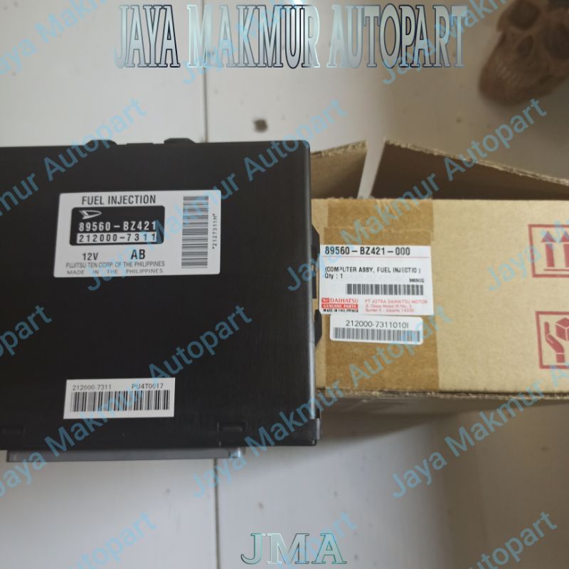 ECU Computer Komputer Daihatsu Terios Original Asli 89560-BZ421 Asli