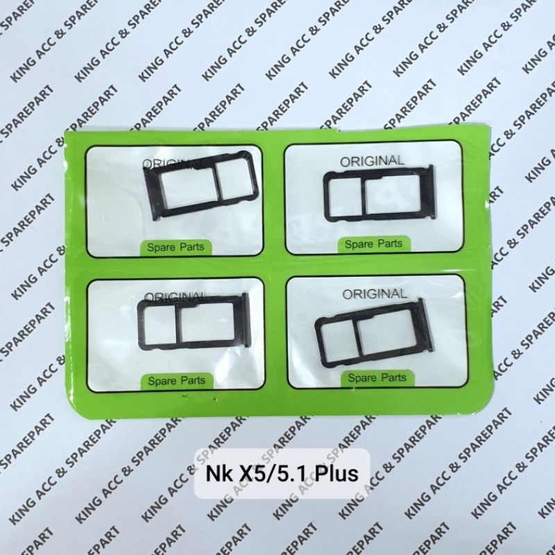 SIMLOCK SIMTRAY SLOT TEMPAT KARTU SIM CARD NOKIA X5 5.1 PLUS