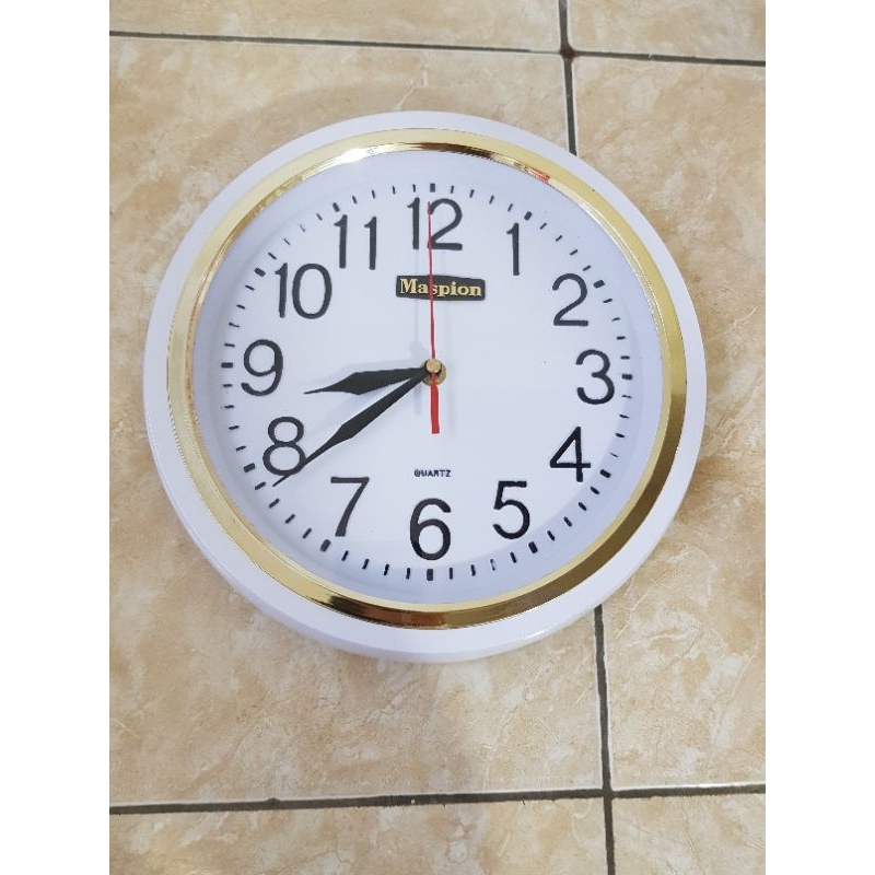 Jam Dinding Bulat Maspion 555