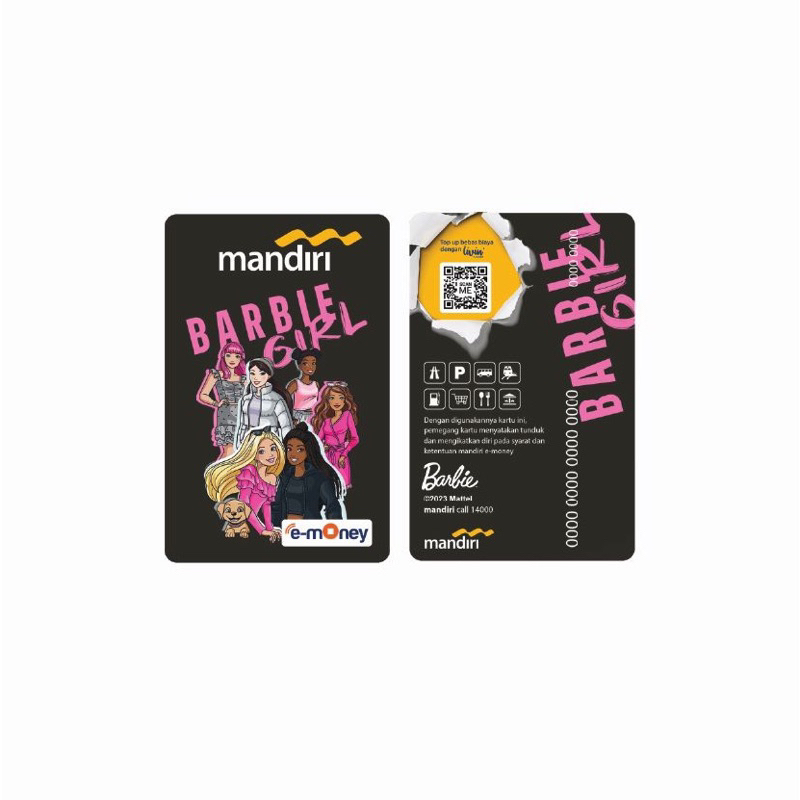 (READY) Mandiri e-Money edisi Barbie - Barbie & Friends