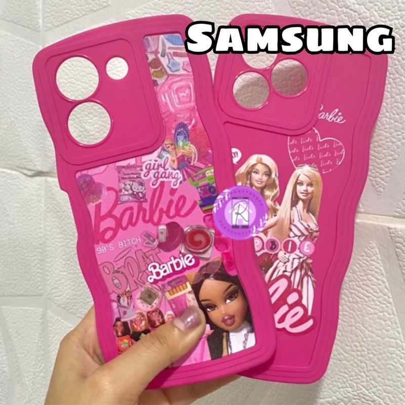 CASE GELCY BARBIE PINKY SAMSUNG A54 A34 A14 A04 A53 5G A33 5G A32 4G A52S A52 5G A52 4G