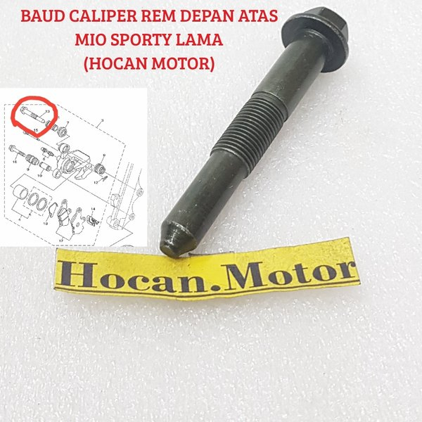BAUT BAUD KALIPER MIO LAMA SPORTY OLD BEST QUALITY