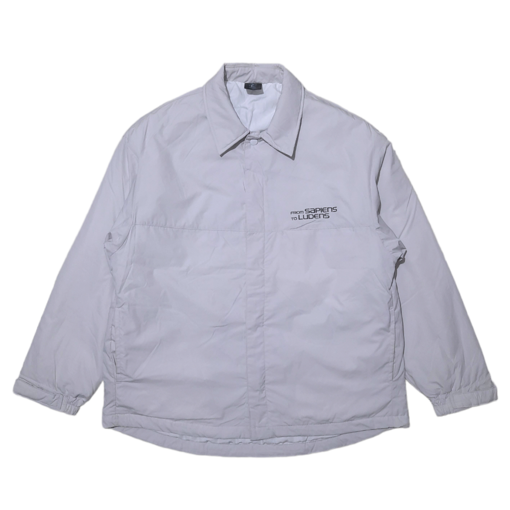 GU Uniqlo x Hideo Kojima "Ludens" Padded Shirt Jacket Kemeja Jaket Outer