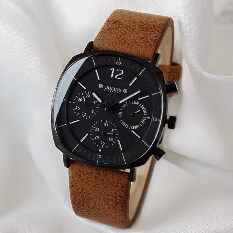 JULIUS WATCH JAH-098 JAM TANGAN ORIGINAL PRIA