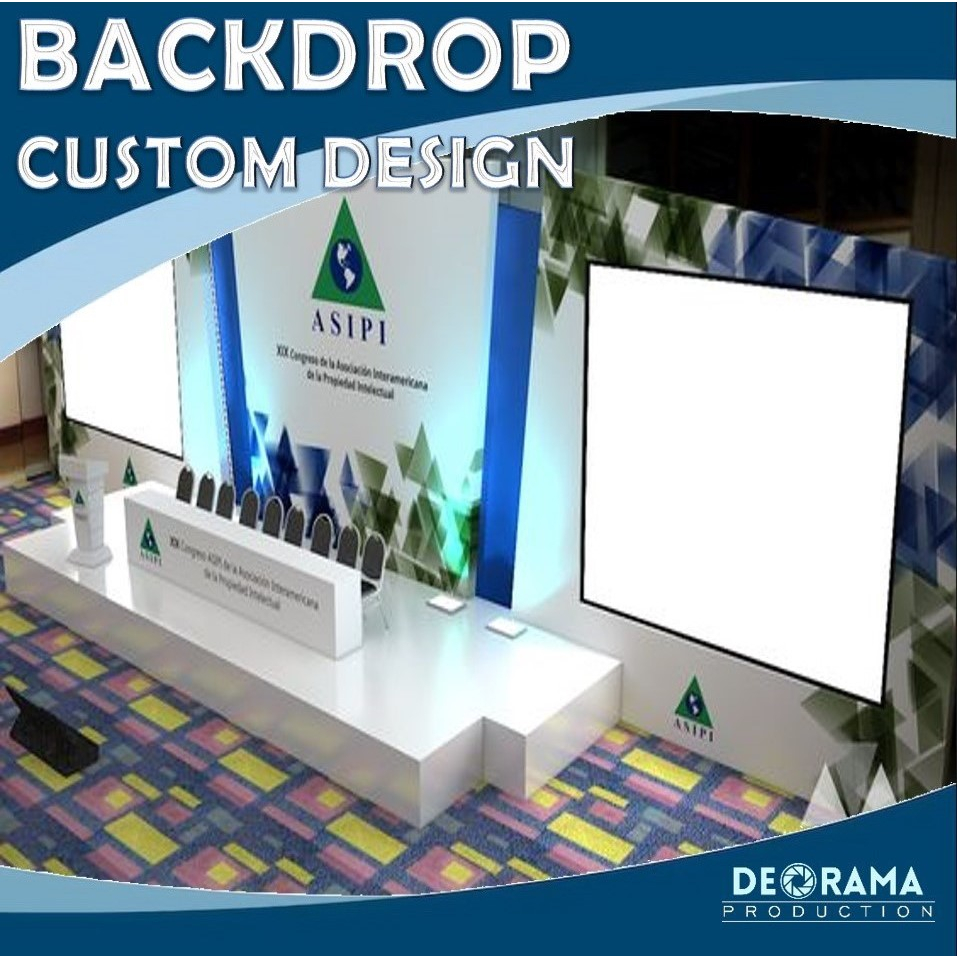 jasa sewa backdrop custom / rental backdrop special design
