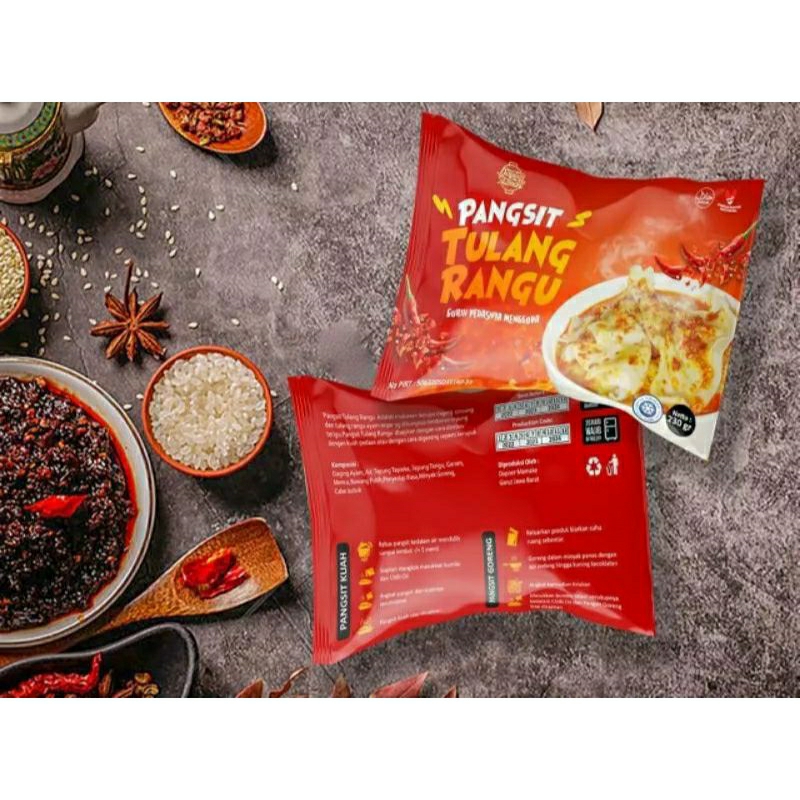 

PANGSIT TULANG RANGU KUAH MERCON / GORENG Dapur Mamake