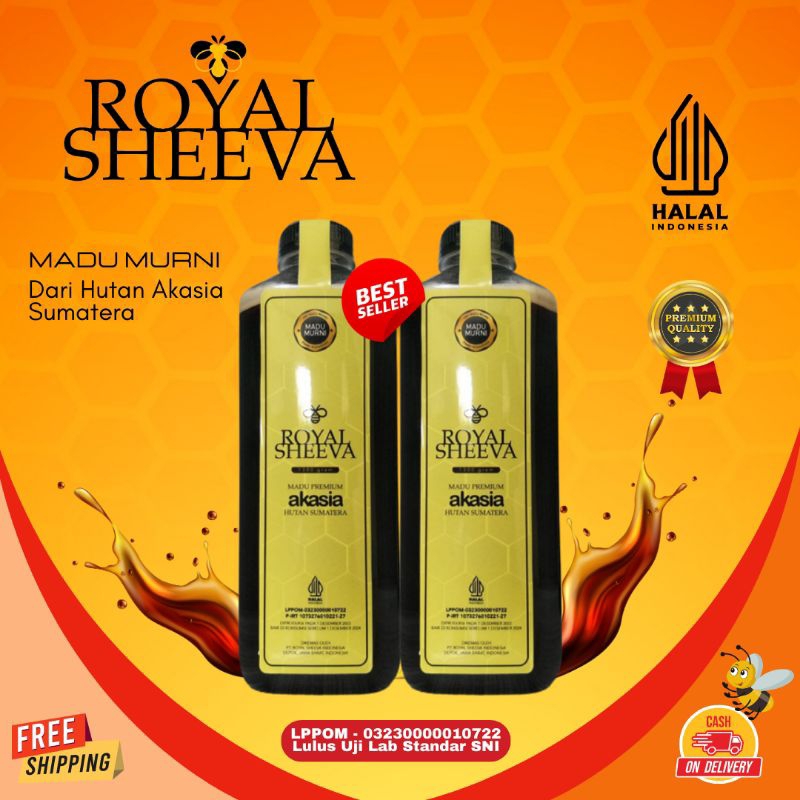 

Promo Bundle 2 pcs Madu Murni Royal Sheeva 1.3 kg | Premium Asli 100% Halal MUI dari Hutan Akasia Sumatera