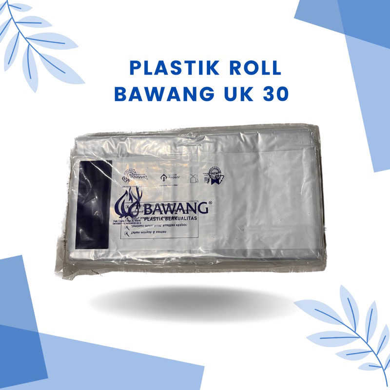 Plastik roll Laundry Bawang Uk 30