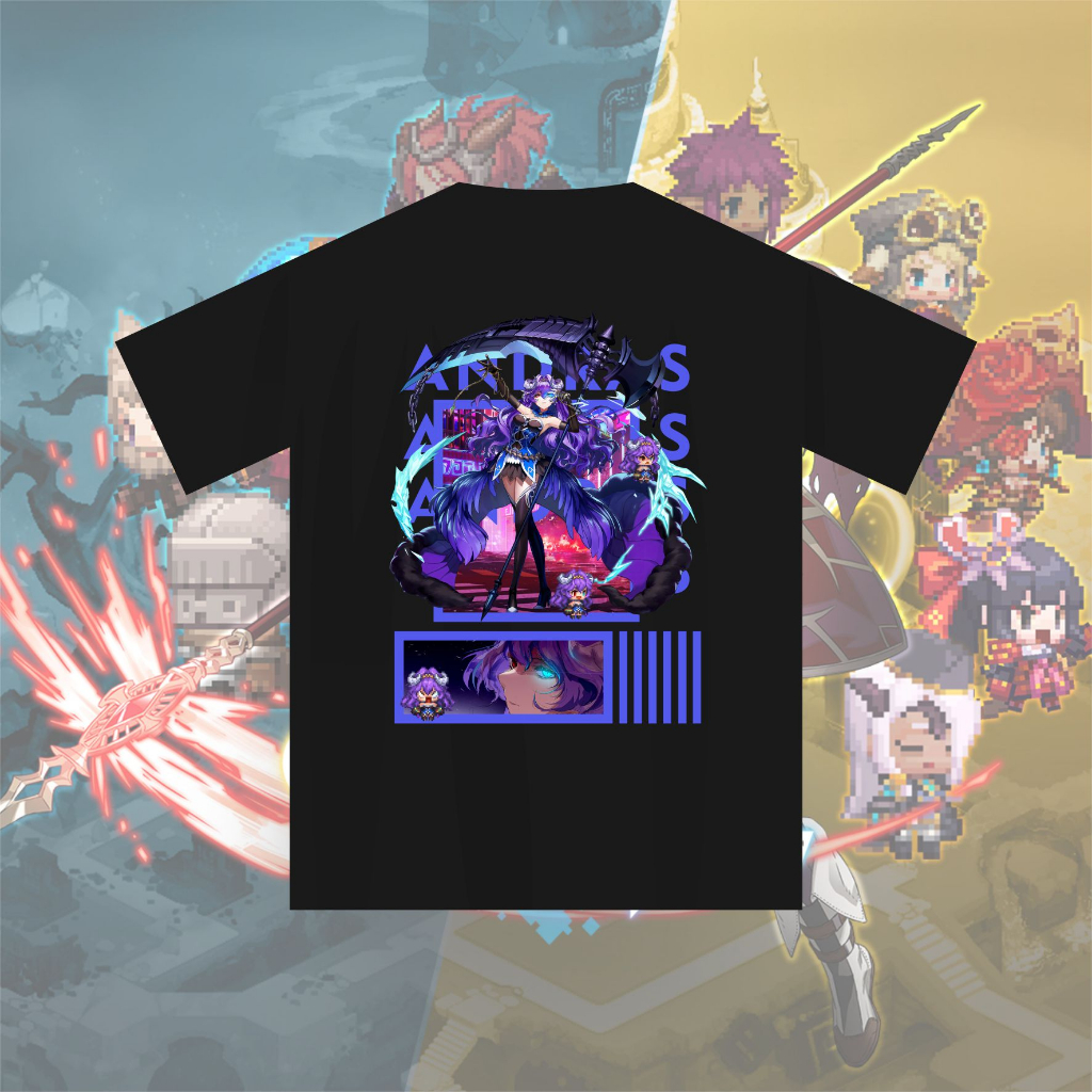 Kaos Guardian Tales ANDRAS Cotton Combed 30s