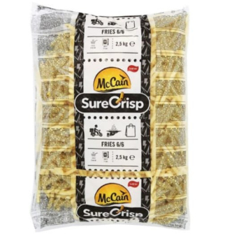 

Mc Cain Surecrisp Fries 6/6 Repack 500 Gram