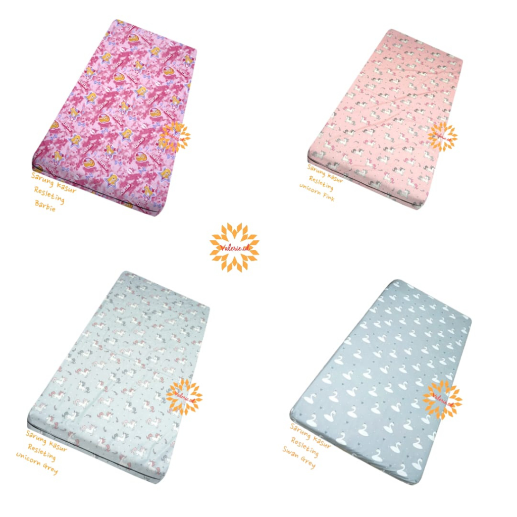 Sarung Kasur Busa Resleting 100x200 - Sarung kasur Aesthetic No. 4 Single