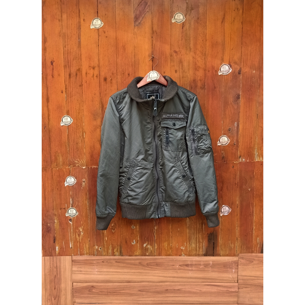 Jacket Bomber Alpha industries code 3a382 original second