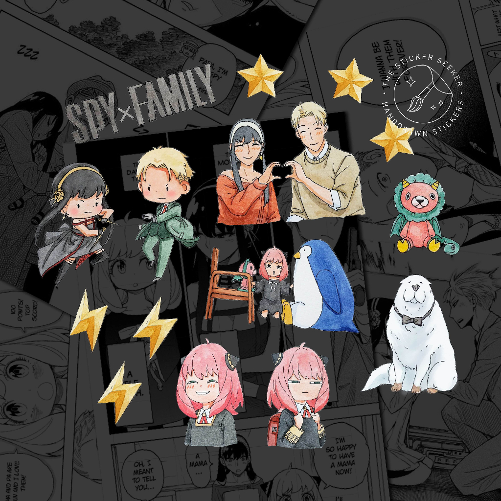 

Spy X Family Vinyl Sticker Pack