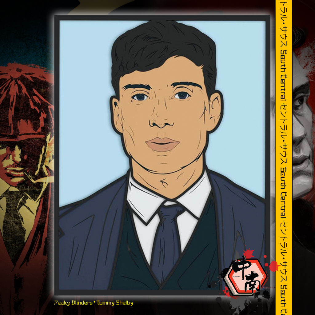 Poster 3D Multilayer Peaky Blinders Tommy Shelby