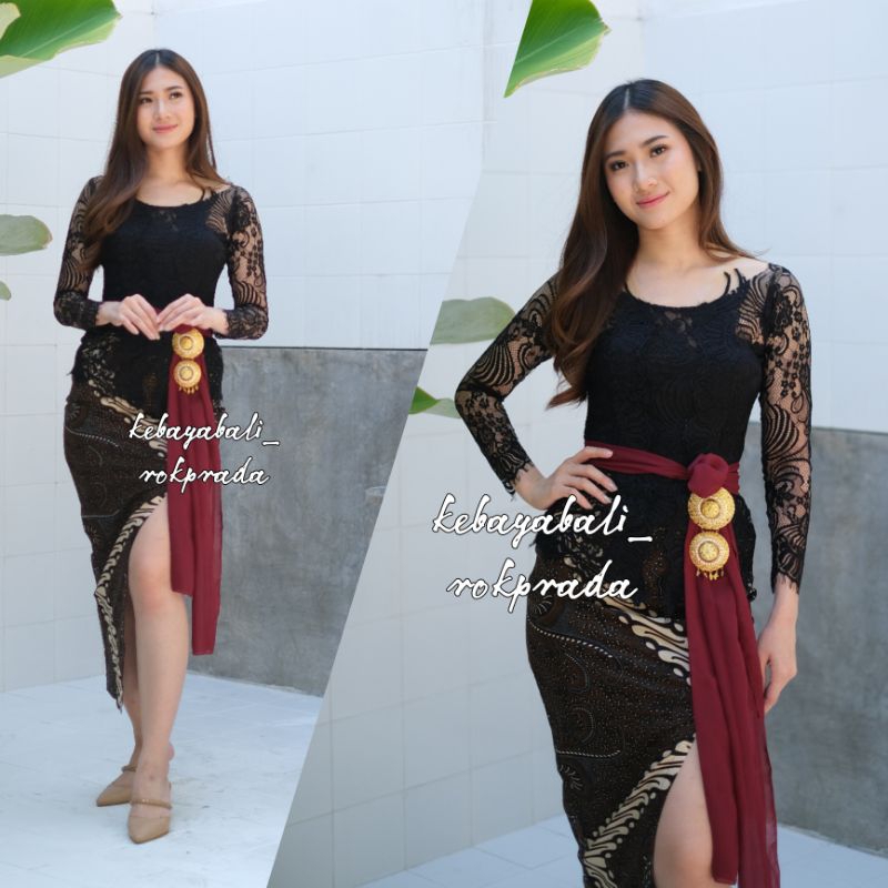 BELLA SERIES KEBAYA BALI SABRINA MODIFIKASI MODERN MURAH