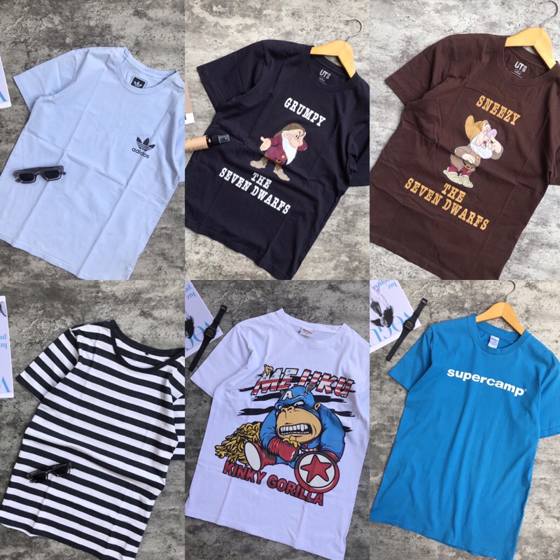 KAOS OBLONG | SECOND BRAND | ORIGINAL