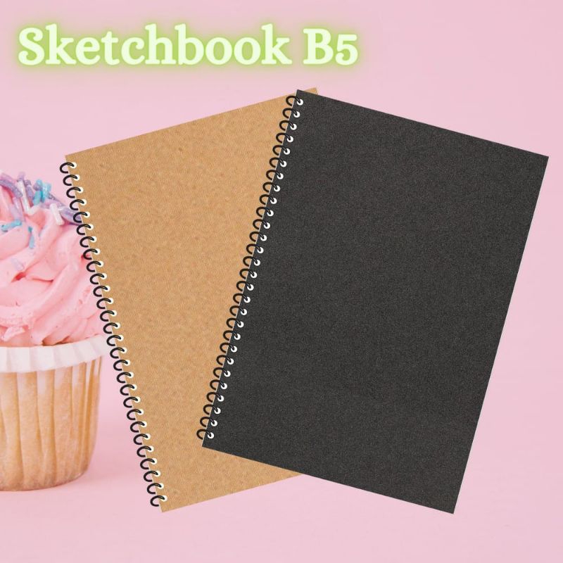 

SKETCHBOOK B5/BUKU GAMBAR DAN SKETSA/BUKU GAMBAR POLOS/BUKU SKETSA AESTHETIC