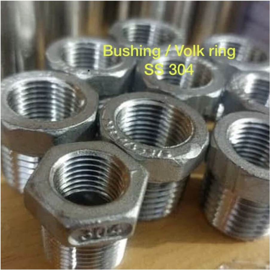 11/4 x 1” Vlok ring / Bushing Stainless SS 304 ( 11/4 x 3/4 ) x 1/2
