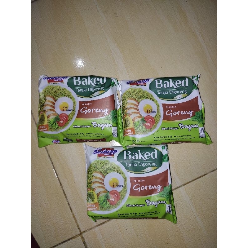 

promo!! mie sedap baked (goreng,soto)