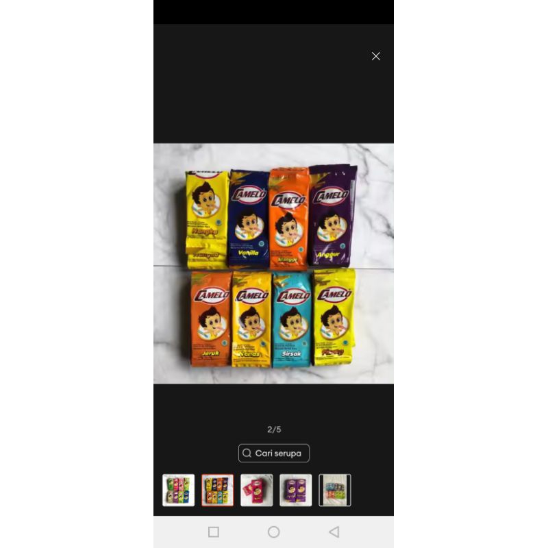 

es camelo 10 pcs mix rasa