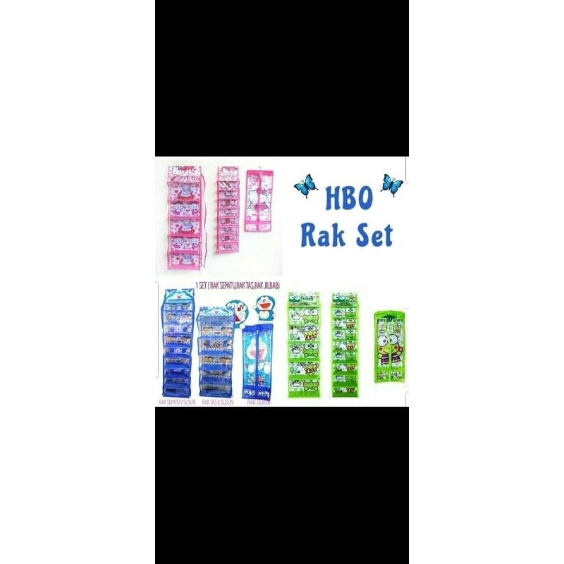 rak tas 1 set