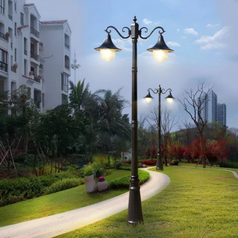 ⭐GERANSI⭐LAMPU HIAS LAMPU TAMAN LAMPU TIANG CABANG 2 METER TINGGI 3,METER